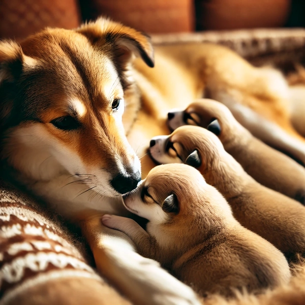the importance of a mother dog's milk for puppies